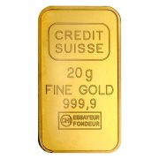 credit suisse gold bar 20gram